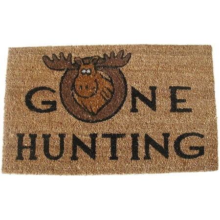 Dare2Decor 18 x 30 in. PVC Backed Stencilled Coco Doormat DA3503117